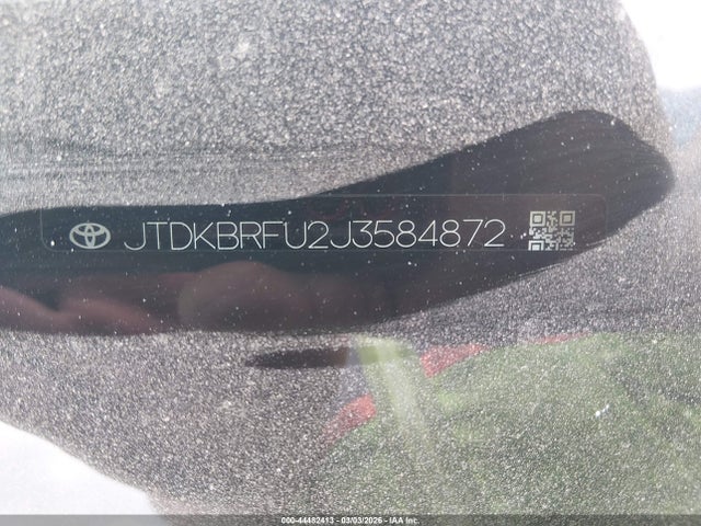 2018 TOYOTA PRIUS JTDKBRFU2J3584872 Photo 8