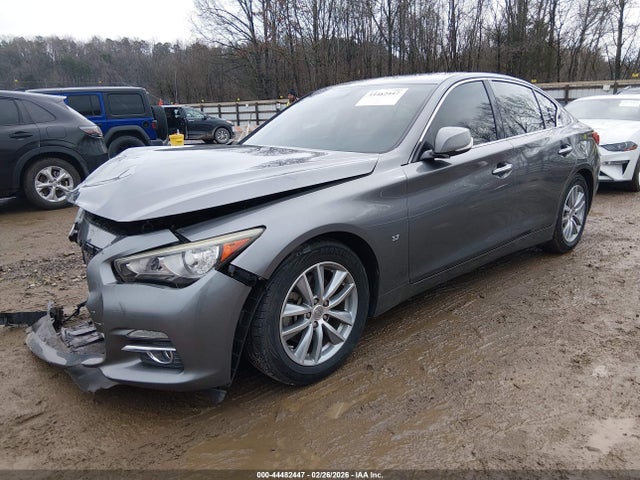 2015 Infiniti Q50 Premium/sport მანქანა იყიდება აუქციონზე, vin: JN1BV7AP9FM346938, აუქციონის ნომერი: 44482447