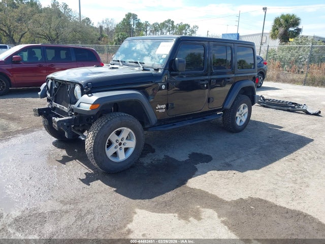Продаж на аукціоні авто 2020 Jeep Wrangler Unlimited Sport S 4x4, vin: 1C4HJXDN7LW114013, номер лоту: 44482451