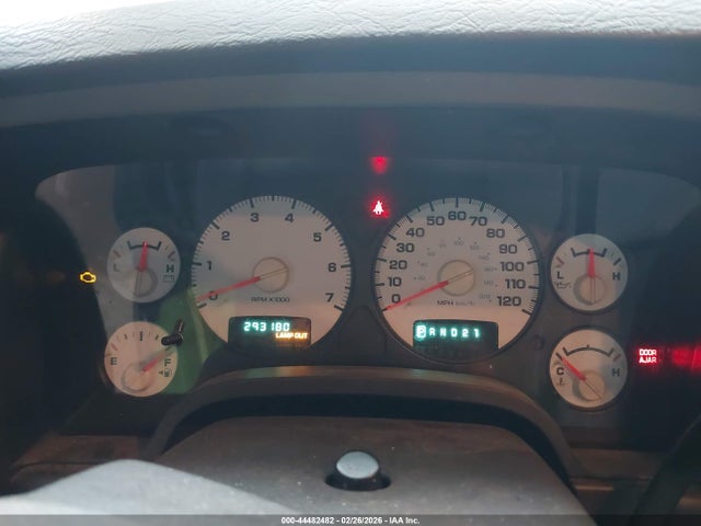2005 Dodge Ram 1500 Slt/laramie მანქანა იყიდება აუქციონზე, vin: 1D7HA18D65S300995, აუქციონის ნომერი: 44482482