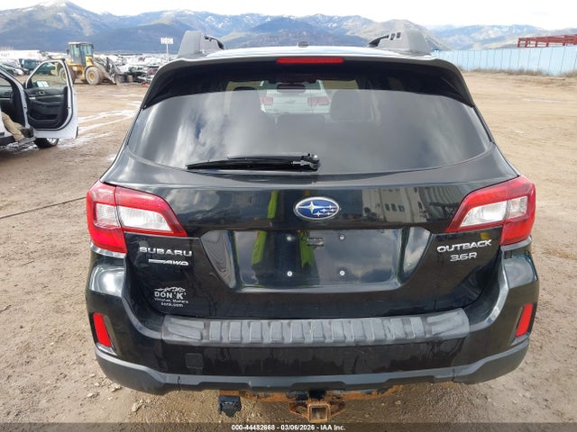 2015 Subaru Outback 3.6r Limited მანქანა იყიდება აუქციონზე, vin: 4S4BSENC8F3351440, აუქციონის ნომერი: 44482668