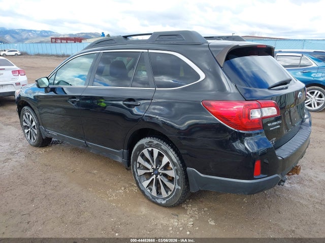2015 Subaru Outback 3.6r Limited მანქანა იყიდება აუქციონზე, vin: 4S4BSENC8F3351440, აუქციონის ნომერი: 44482668