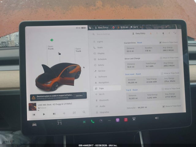 5YJ3E1EA0KF296793 Tesla MODEL 3