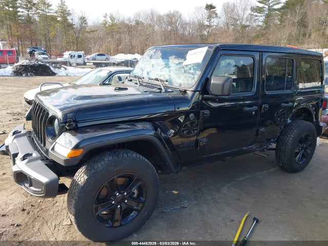 2023 Jeep Wrangler 4-door Sahara Altitude 4x4 მანქანა იყიდება აუქციონზე, vin: 1C4HJXEG1PW636349, აუქციონის ნომერი: 44482929