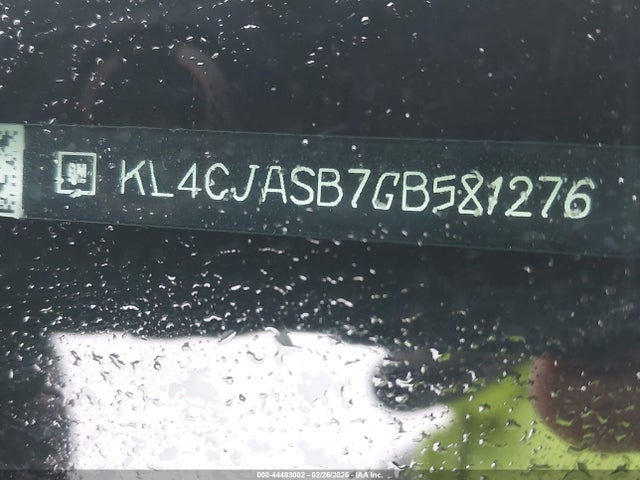 44483002 :رقم المزاد ، KL4CJASB7GB581276 vin ، 2016 Buick Encore مزاد بيع