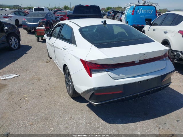 2025 Hyundai Elantra Sel Convenience მანქანა იყიდება აუქციონზე, vin: KMHLS4DG9SU029056, აუქციონის ნომერი: 44483063