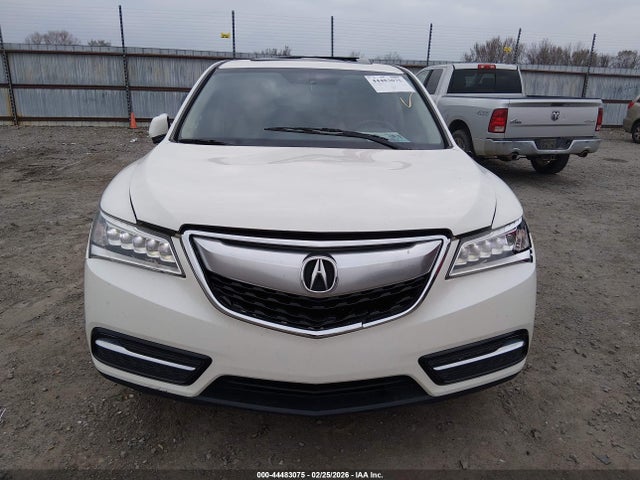 Продаж на аукціоні авто 2016 Acura Mdx Acurawatch Plus Package, vin: 5FRYD3H28GB009277, номер лоту: 44483075