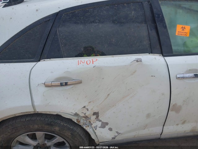 Aukcja sprzedaży 2007 Infiniti Fx35, vin: JNRAS08W27X204274, numer aukcji: 44483123