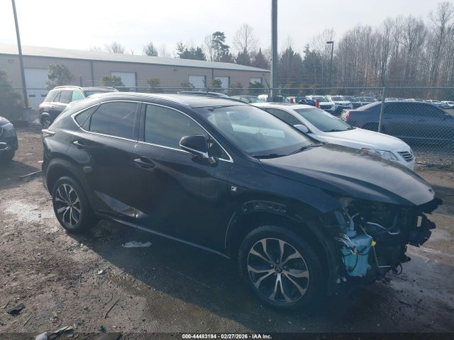 44483194 :رقم المزاد ، JTJBARBZ5G2056761 vin ، 2016 Lexus Nx 200t F Sport مزاد بيع