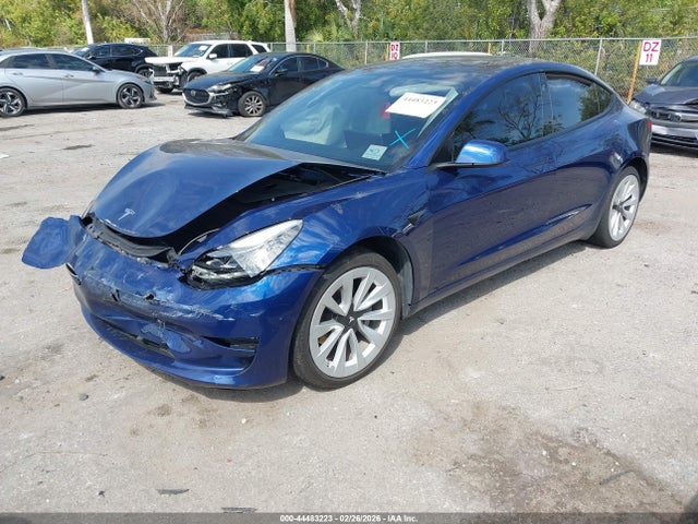 Продаж на аукціоні авто 2021 Tesla Model 3 Standard Range Plus Rear-wheel Drive, vin: 5YJ3E1EA3MF047164, номер лоту: 44483223