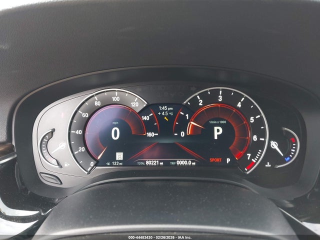 2019 Bmw 540i Xdrive მანქანა იყიდება აუქციონზე, vin: WBAJE7C5XKWD55456, აუქციონის ნომერი: 44483430