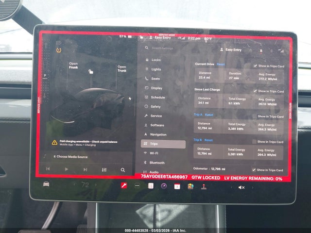 7SAYGDEE6TA466967 Tesla Model Y