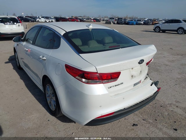 2018 Kia Optima Lx მანქანა იყიდება აუქციონზე, vin: KNAGT4L30J5205399, აუქციონის ნომერი: 44483530