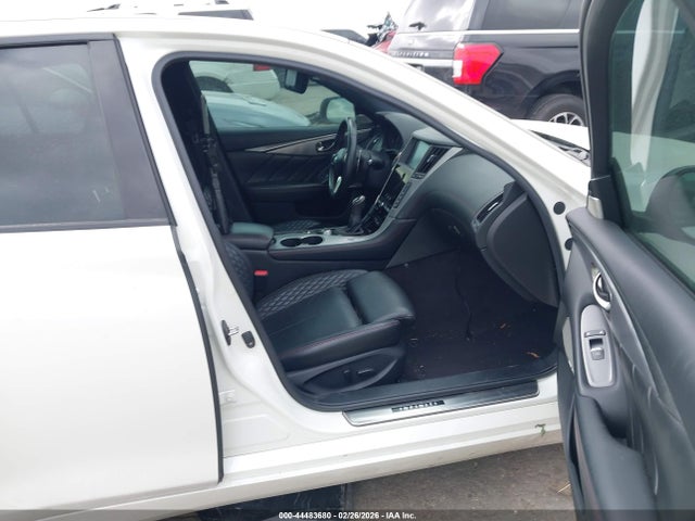 44483680 :رقم المزاد ، JN1FV7AR4JM480364 vin ، 2018 Infiniti Q50 3.0t Red Sport 400 مزاد بيع
