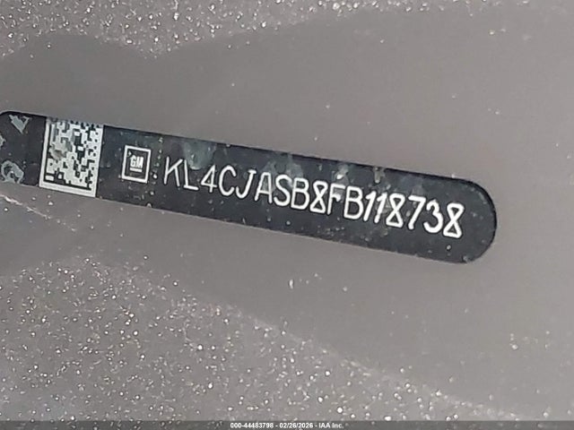 Продажа на аукционе авто 2015 Buick Encore, vin: KL4CJASB8FB118738, номер лота: 44483798