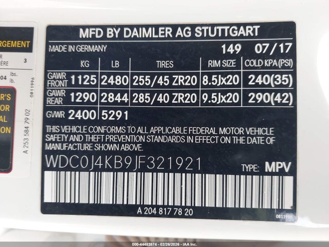 2018 MERCEDES-BENZ GLC 300 COUPE WDC0J4KB9JF321921 Photo 8