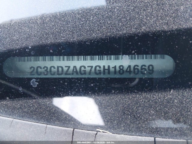 2016 DODGE CHALLENGER 2C3CDZAG7GH184669 Photo 8