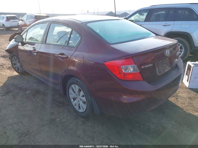 44484011 :رقم المزاد ، 19XFB2F56CE102319 vin ، 2012 Honda Civic Lx مزاد بيع