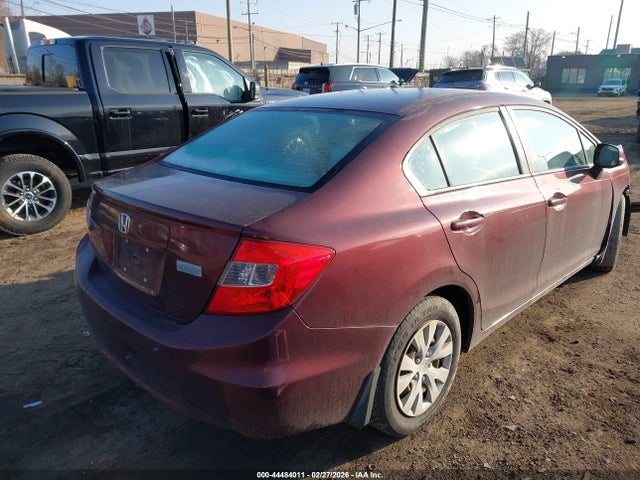 44484011 :رقم المزاد ، 19XFB2F56CE102319 vin ، 2012 Honda Civic Lx مزاد بيع