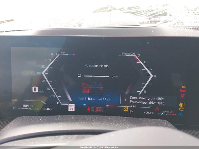 2025 Bmw X7 M60i მანქანა იყიდება აუქციონზე, vin: 5UX33EM01S9Y10746, აუქციონის ნომერი: 44484132