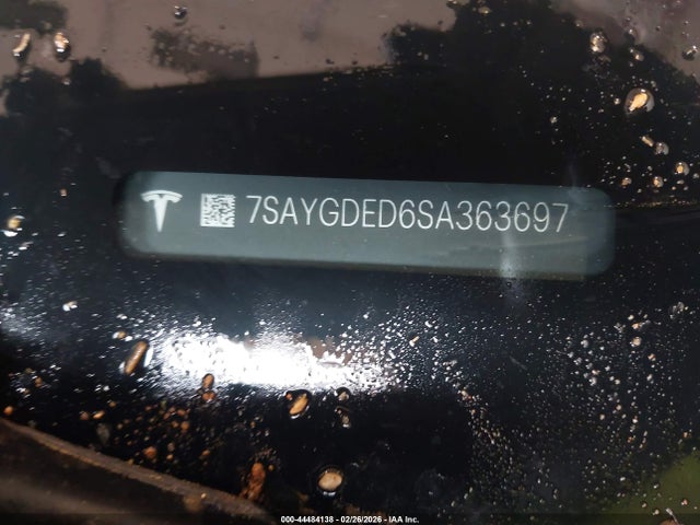 2025 TESLA MODEL Y 7SAYGDED6SA363697 Photo 8