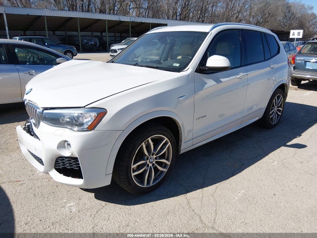 2016 BMW X3 5UXWX9C59G0D64737 Photo 1