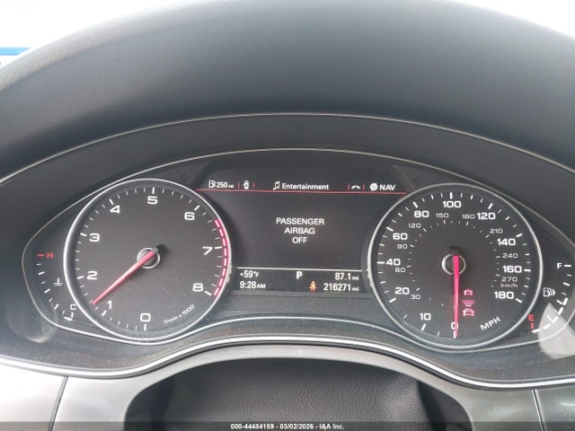 2012 Audi A7 Premium მანქანა იყიდება აუქციონზე, vin: WAUYGAFC5CN077635, აუქციონის ნომერი: 44484159