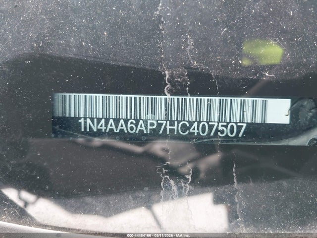 44484166 :رقم المزاد ، 1N4AA6AP7HC407507 vin ، 2017 Nissan Maxima 3.5 Sl مزاد بيع