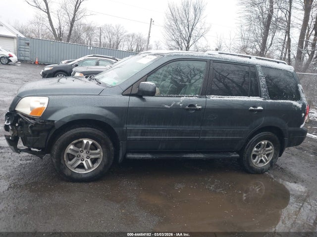 2005 Honda Pilot Ex-l მანქანა იყიდება აუქციონზე, vin: 5FNYF18625B007301, აუქციონის ნომერი: 44484182