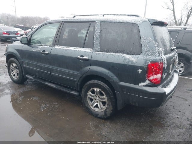 2005 Honda Pilot Ex-l მანქანა იყიდება აუქციონზე, vin: 5FNYF18625B007301, აუქციონის ნომერი: 44484182