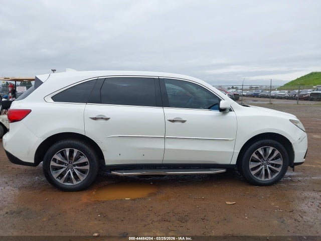 44484204 :رقم المزاد ، 5FRYD3H49GB001058 vin ، 2016 Acura Mdx Technology   Acurawatch Plus Packages/technology Package مزاد بيع