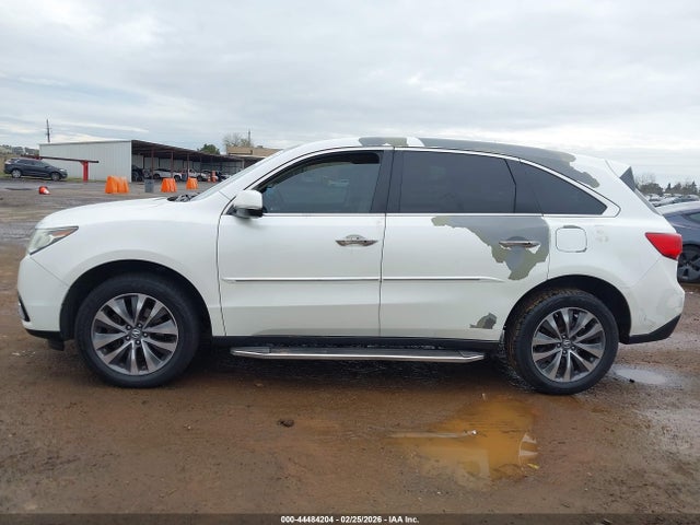 44484204 :رقم المزاد ، 5FRYD3H49GB001058 vin ، 2016 Acura Mdx Technology   Acurawatch Plus Packages/technology Package مزاد بيع