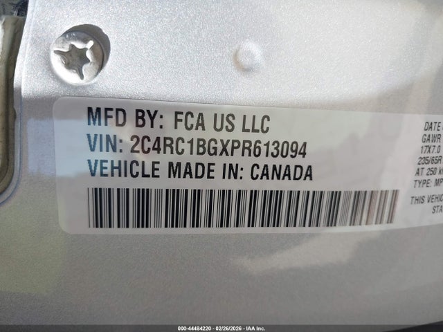 Chrysler Pacifica Touring L 2023 2C4RC1BGXPR613094 Image 9
