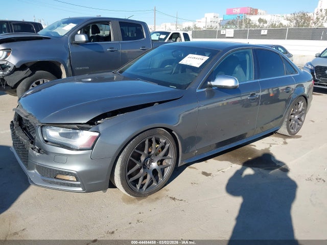2013 AUDI S4 WAUBGAFL0DA100527 Photo 1