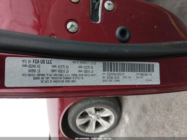 Aukcja sprzedaży 2018 Dodge Challenger Sxt, vin: 2C3CDZAGXJH255175, numer aukcji: 44484488