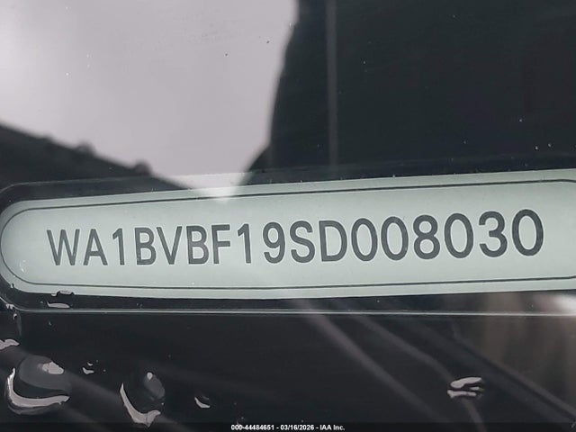 44484651 :رقم المزاد ، WA1BVBF19SD008030 vin ، 2025 Audi Q8 Premium Plus 55 Tfsi Quattro مزاد بيع