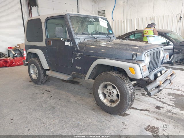 2001 JEEP WRANGLER 1J4FA49S21P337825