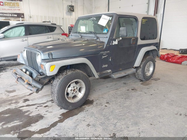 2001 JEEP WRANGLER 1J4FA49S21P337825 Photo 1