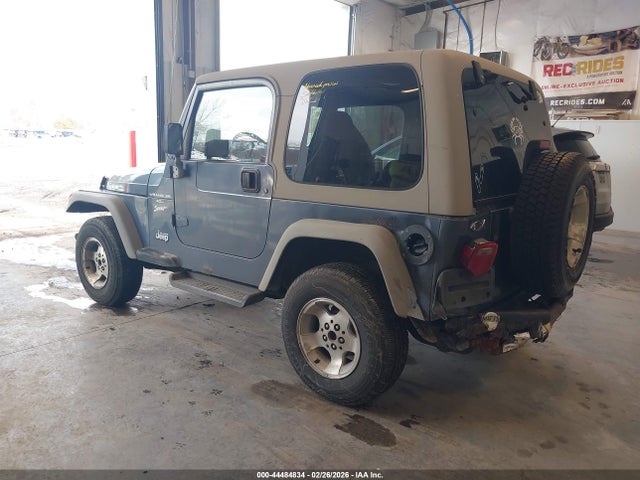 2001 JEEP WRANGLER 1J4FA49S21P337825 Photo 2