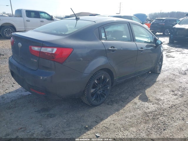 KIA RIO EX 2014 KNADN4A33E6339243 Image 4