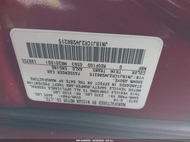 2018 NISSAN ROGUE SPORT JN1BJ1CR2JW286215 Photo 8