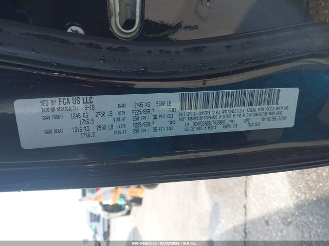 3C4PDCAB9JT439805 Dodge JOURNEY SE