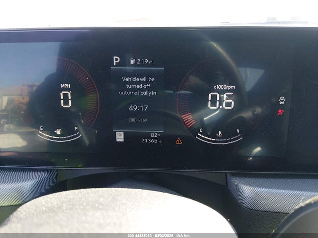 44485063 :رقم المزاد ، KMHL64JA9SA471132 vin ، 2025 Hyundai Sonata Sel مزاد بيع