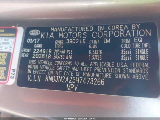 KNDJN2A25H7473266 KIA Soul