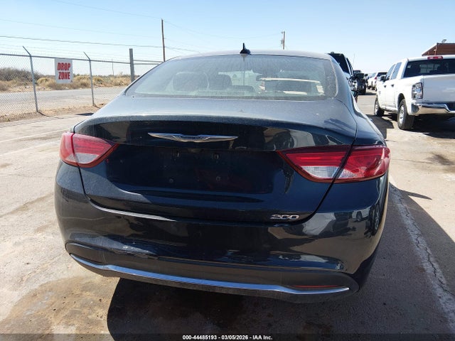 Продажа на аукционе авто 2016 Chrysler 200 Limited Platinum, vin: 1C3CCCAB8GN188175, номер лота: 44485193