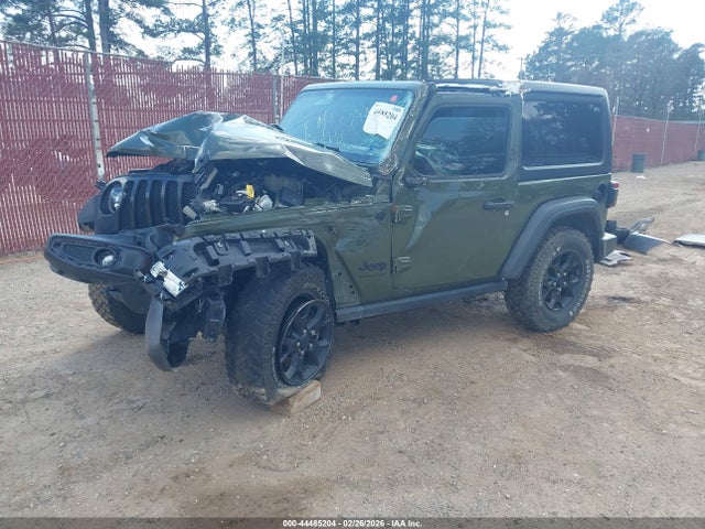 44485204 :رقم المزاد ، 1C4GJXAG5MW843128 vin ، 2021 Jeep Wrangler Willys 4x4 مزاد بيع