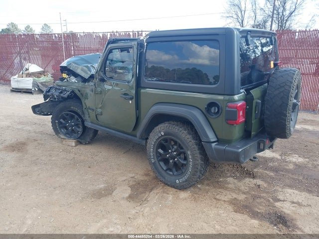 44485204 :رقم المزاد ، 1C4GJXAG5MW843128 vin ، 2021 Jeep Wrangler Willys 4x4 مزاد بيع
