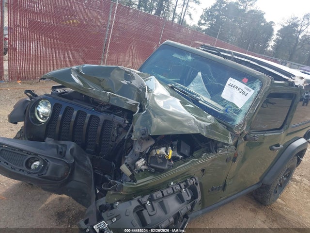 44485204 :رقم المزاد ، 1C4GJXAG5MW843128 vin ، 2021 Jeep Wrangler Willys 4x4 مزاد بيع