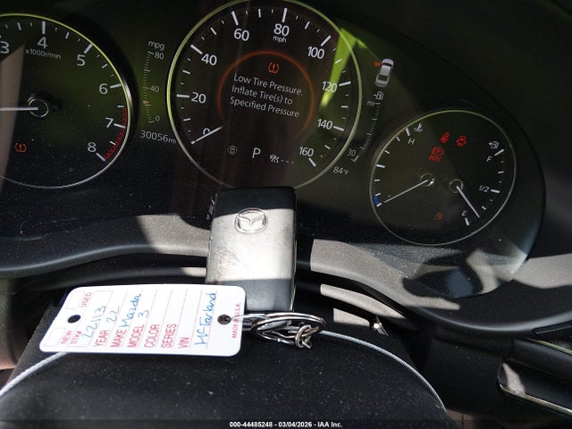 Продаж на аукціоні авто 2022 Mazda Mazda3 Preferred, vin: JM1BPBCL4N1509421, номер лоту: 44485248