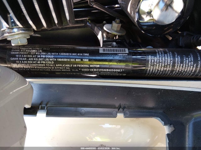 1HD1KBC25NB659967 Harley-Davidson FLHX